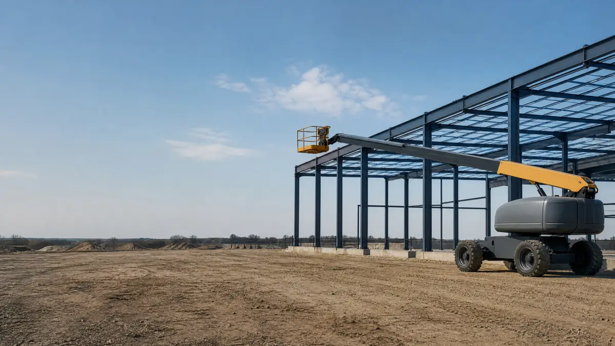 Telescopic Boom Lifts jobsite access in Milwaukee